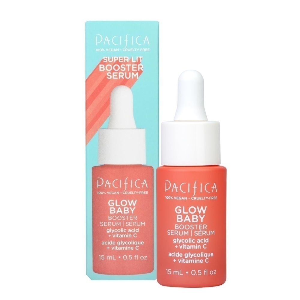Pacifica Glow Baby Vitamin C Booster Cruelty-Free Serum Mini Size 0.5 Fl Oz NIB